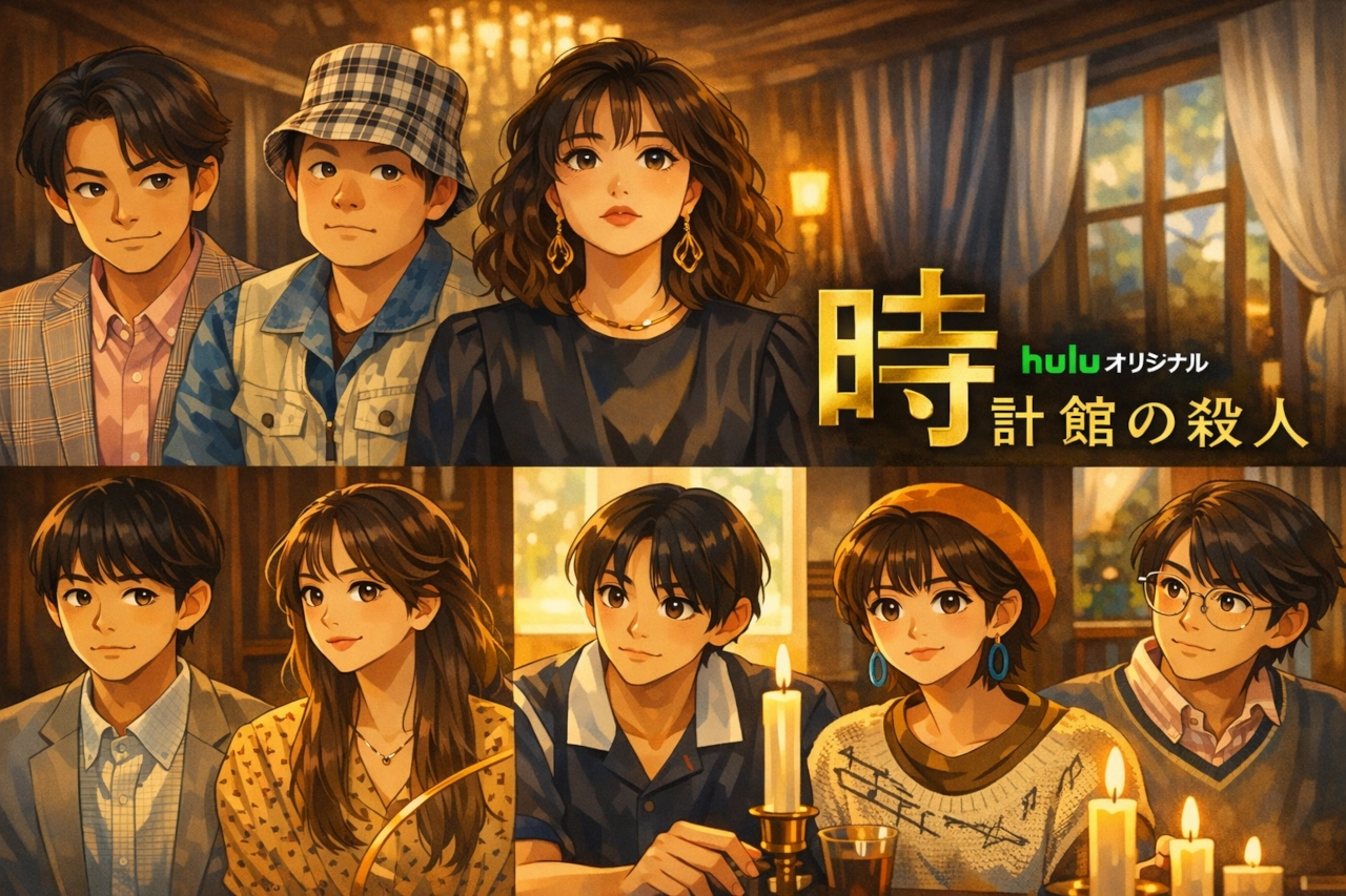 ドラマ「時計館の殺人」